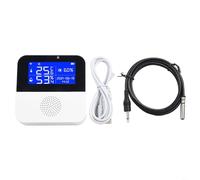 Capteur d'humidité et de température WiFi intelligent avec écran LCD, dispose d'une sonde externe pour plus de précision (avec ligne de sonde)