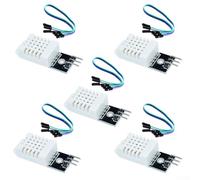 Capteur d'humidité pour M2302, module de capteur d'humidité numérique avec ± 0,5 °C ± 2 % pour une précision RH, plage de -40 à 80 °C, alimentation DC5 V, compact 43 x 15 x 10 mm
