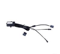 Capteur d'occupation DC24V Câble 2m Noir ABS Matériau (A) | Technologie PIR, détection automatique, compatible CC 12 V/24 V, idéal pour les armoires, économie d'énergie