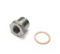 Capteur D'Oxygène D'Azote Adaptateur Réducteur D'espacement De Capteur D'oxygène O2 D'échappement M18 X 1.5mm À M12 X 1.25mm/M10 X 1.25mm EPCGQ95 Nox Sensor(A)