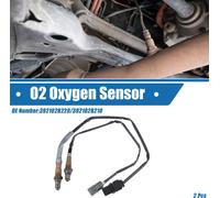 Capteur d'oxygène n°392102B220/392102B210 Capteur d'oxygène O2 pour Hyundai Accent 1.6L 2012-2017 en métal (ensemble de 2)