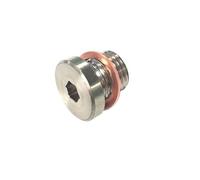 Capteur d'oxygène O2 voiture Bouchon d'obturation pour sonde lambda M12 x 1.25 avec joint