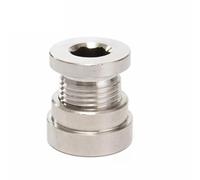 Capteur d'oxygène O2 voiture Kit de bouchon et écrou M18x1.5 pour le soudage du capteur d'oxygène d'échappement écrou et bouchon pour sonde lambda