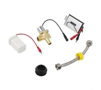 Capteur d'urinoir avec mécanisme intelligent d'économie d'eau et fonctions d'hygiène automatique pour plus de commodité (A)