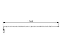 Bosch Témoin d'usure de plaquette de frein 1 987 473 000 – Avant – 1 pièce