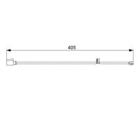 Capteur d'usure des plaquettes Frein à disque 1 987 473 025 BOSCH pour PORSCHE
