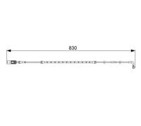 Capteur d'usure des plaquettes Frein à disque 1 987 473 043 BOSCH pour BMW