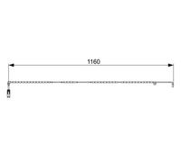 Bosch 1 987 473 055 Contact D'Usure des Plaquettes Arrière pour Land Rover