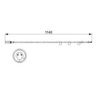 Bosch AP853 Témoin d'usure - 1 pièce