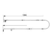 Bosch Capteur d'usure de plaquettes Frein à disque 1 987 473 582