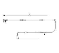 BOSCH 1 987 473 628 Témoin d'usure de plaquette de frein
