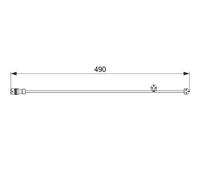 Capteur d'usure des plaquettes Frein à disque 1 987 474 560 BOSCH pour PORSCHE