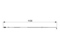 Capteur d'usure des plaquettes Frein à disque 1 987 474 595 BOSCH pour ROVER MG