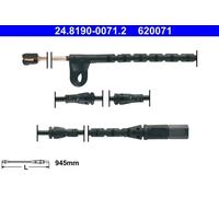 Capteur d'usure des plaquettes Frein à disque 24.8190-0071.2 ATE pour BMW X5 X6
