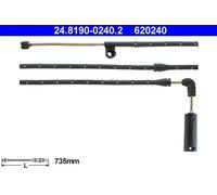 ATE Témoin d'usure 24.8190-0240.2 Contact d'avertissement pour plaquettes de frein BMW X3