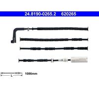 ATE 24.8190-0265.2 Contact d'avertissement, usure des plaquettes de frein pour ,