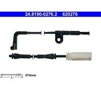 Témoin d'usure, plaquettes de frein ATE 24.8190-0276.2