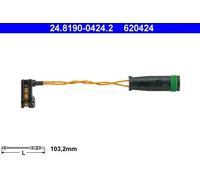 Capteur d'usure des plaquettes Frein à disque 24.8190-0424.2 ATE pour VW