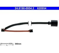 ATE Témoin d'usure de plaquette de frein 24.8190-0954.2 365mm