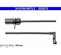 ATE Contacteur de témoin d'usure pour AUDI: Q5, A4, A5, A6, A7, SQ5, S6, RS5, S4, S5, S7 (Ref: 24.8190-0975.2)
