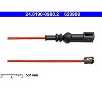 1x Contact d'avertissement, usure des plaquettes de frein ATE 24.8190-0980.2