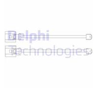 Contact d'avertissement, usure des plaquettes de frein DELPHI LZ0248