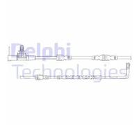 Kit de contact avertisseur, usure des plaquettes de freins DELPHI LZ0260