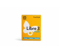Capteur Freestyle Libre 3 Plus - Mesure du glucose en temps réel, réglage continu du glucose (CGM), discret et confortable, 15 jours de port