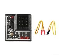 Capteur gyroscope pour voiture Rc K969, direction 4-8,4 V pour stabilisateur avec réglage du gain à distance, unité noire compacte (GC301)