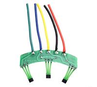 Capteur Hall pour vélo électrique avec circuit imprimé 43F et câble de 120 degrés pour moteur différentiel de tricycle, remplacement adapté aux systèmes de moteur différentiel à 3 roues