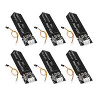 Capteur Humidité Sol Module RUIZHI 6 Pièces Capteur d'humidité du sol V2 Hygromètres de Capacité Module Capacitif Hygromètre avec Câble DC 3.3-5.5V Compatible avec Arduino et Raspberry Pi