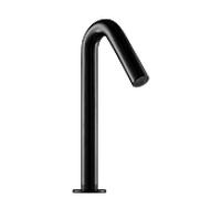 Capteur infrarouge mitigeur lavabo 1995260F02 noir, pour fonctionnement sur batterie, sans contact, eau froide