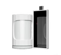 Capteur intelligent de présence du corps humain avec infrarouge et détection de lumière pour Mi Home System Ble Wireless Cr2450 ou type C Power White (capteur + panneau solaire)