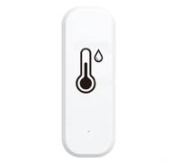 Capteur intelligent de température et d'humidité pour application Tuya, hygromètre d'intérieur sans fil avec surveillance en temps réel et alertes d'automatisation (A)
