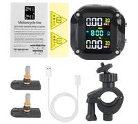 Capteur Interne Tpms Pour Moto,Système D'alarme De Surveillance De La Pression Du Moteur,Écran Lcd Coloré,Fierté - Type Internal Sensor