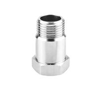 Capteur Lambda 1 pièces en acier inoxydable M18 X 1.5 filetage de bonde O2 capteur d'oxygène tuyau de Test Extension adaptateur d'extension entretoise(35MM Lenght)