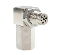 Capteur Lambda Capteur D'oxyde Adaptateur Universel Pour Mini Convertisseur Catalytique, 90 Degrés, Témoin Contrôle Du Moteur, Capteur D'oxygène O2, D'espacement