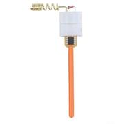 Capteur lumineux à diode UHF RF avec indicateur LED pour talkie-walkie, outil de détection de signal pour les amateurs d'amateurs, testeur portable (rouge)