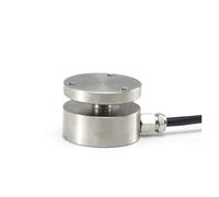 Capteur miniature de jauge contrainte compression et tension à cellule charge en ligne haute précision 25 mm for la mesure force d'impact pour les appareils de pesage(500KG)