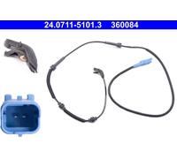 Capteur, N° De Tours De Roue 24.0711-5101.3 ATE Pour CITROËN