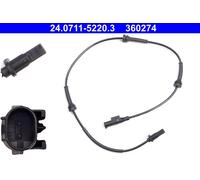 Capteur, N° Tours Roue Axial Arrière pour Abarth Fiat Ford 500 500/595/69