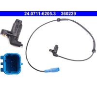 Capteur, N° Tours Roue Axial Avant pour Peugeot 206 206 Van 206 + 207 207 Sw