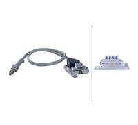 Capteur NOx Catalyseur 590 mm Câble 5 Pôles HELLA pour Nissan NV400