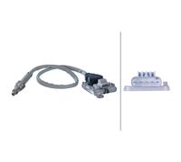 Capteur NOx Sonde NOx Catalyseur 490 mm Câble 5 Pôles HELLA Pour Dacia Duster