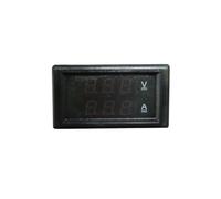 Capteur numérique LED 10 A CC, transformateur, ampèremètre, voltmètre 0-100 V, voltmètre-ampèremètre de panneau(Red-blue)