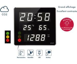 Capteur ORIUM Mesureur de CO2 & horloge Quaelis 18