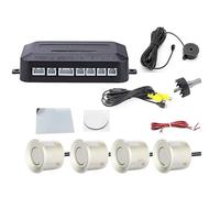 Capteur parcage Capteurs Stationnement Vidéo Système Surveillance Radar De Recul Avertisseur Sonore Arrière Moniteurs D'angle Mort Positionneur Contrôle Distance(Light Yellow)