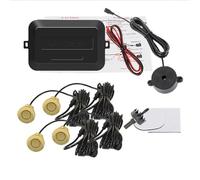 Capteur parcage Kit Capteurs Stationnement Voiture Avertisseur Sonore 22 Mm Radar Recul Système D'indicateur D'alerte Sonore Contrôle Distance Moniteurs D'angle Mort(Yellow)