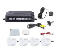Capteur Parktronic Capteurs Stationnement Vidéo Système Surveillance Radar De Recul Avertisseur Sonore Arrière Moniteurs D'angle Mort Positionneur Contrôle Distance(WHITE)