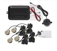 Capteur Parktronic Kit Capteurs Stationnement Voiture Avertisseur Sonore 22 Mm Radar Recul Système D'indicateur D'alerte Sonore Contrôle Distance Moniteurs D'angle Mort(Champagne Yellow)